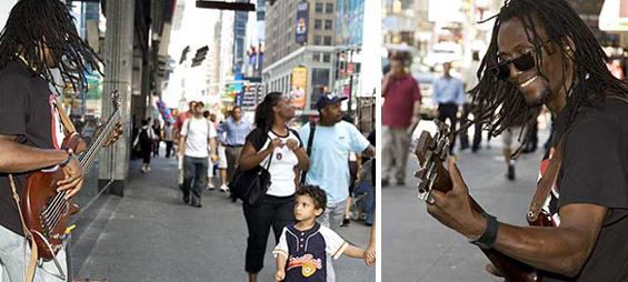 Уличните изведувачи во Њујорк