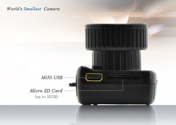 Најмалиот фотоапарат во светот голем колку џамлија