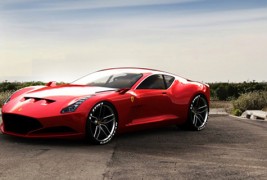 Фантастичен концепт изработен за Ферари