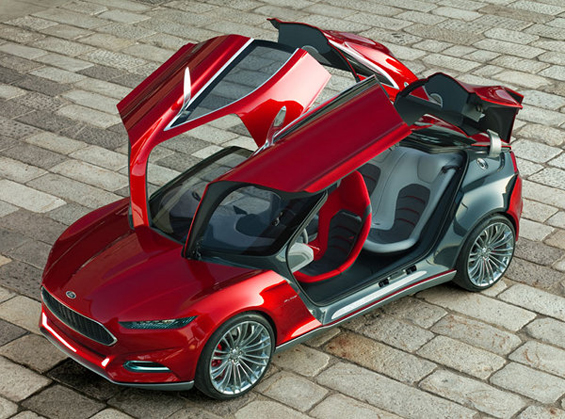 Новиот концепт автомобил од Форд, прекрасниот „Evos“