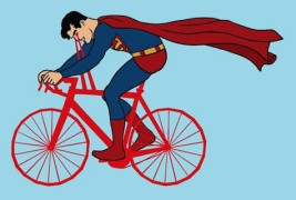 Суперхероите на велосипед
