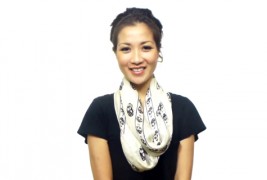 25 начини да носите марама околу врат