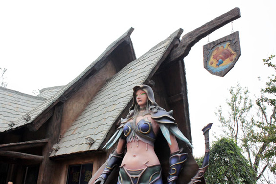 Забавен парк инспириран од „World of Warcraft“ и „Starcraft“