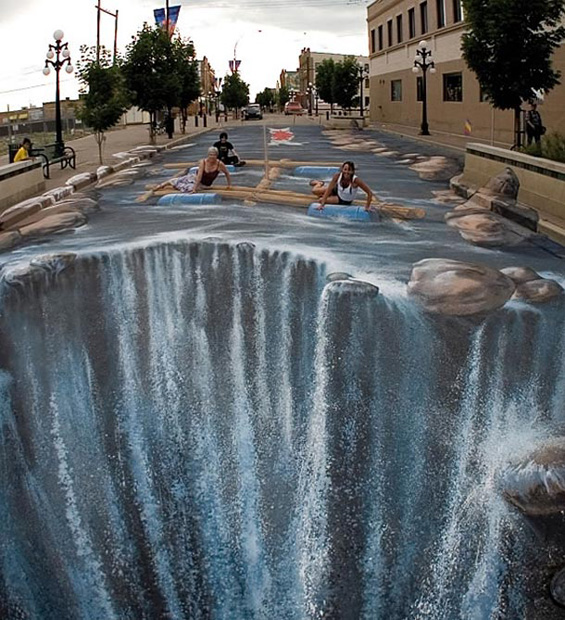 Фасцинантна 3Д улична уметност