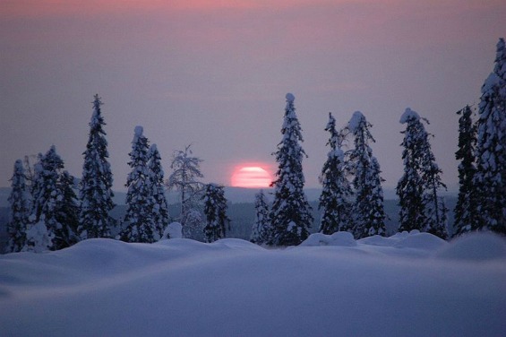 Зимските пејсажи на Финска