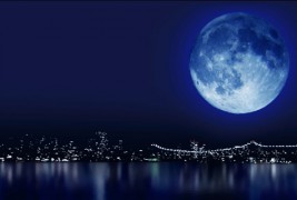 Сина месечина