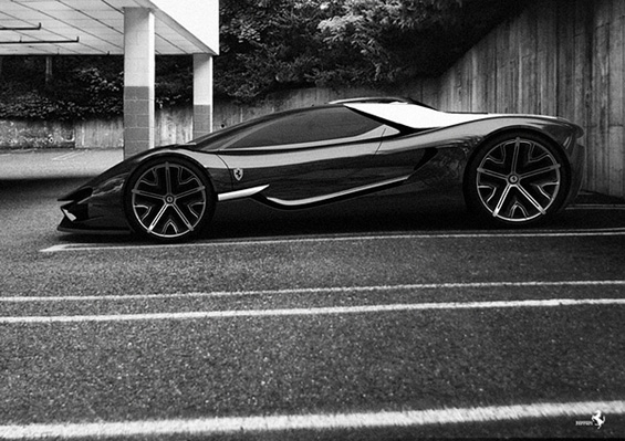 (10) Уште еден фантастичен концепт за Ферари Уште еден фантастичен концепт за Ферари