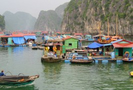 Рибарски селца над вода