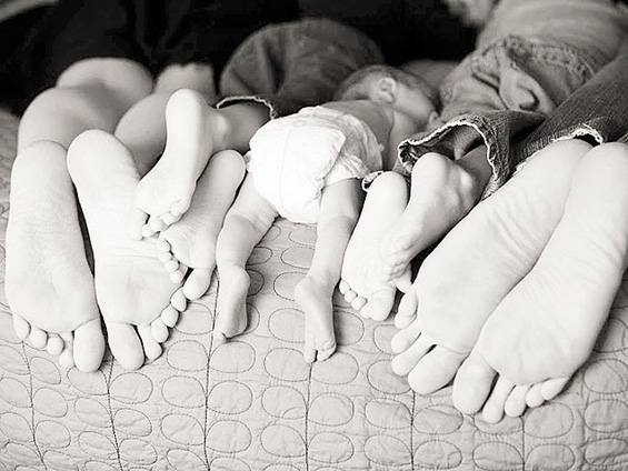 Фотографии кои морате да ги направите со вашето бебе