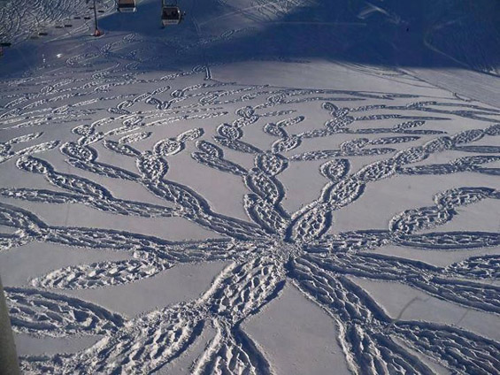 Снежна уметност