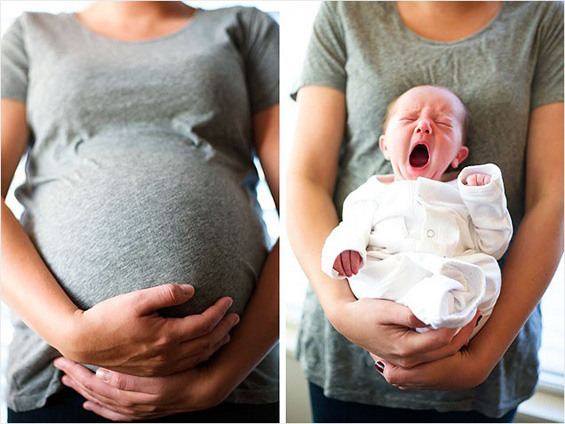 Фотографии кои морате да ги направите со вашето бебе