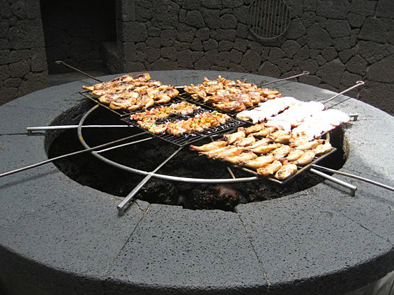 Ресторан на врв на вулкан