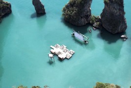 Кинопроекции на отворено море