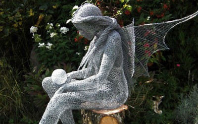 Неверојатни скулптури од плетена жица