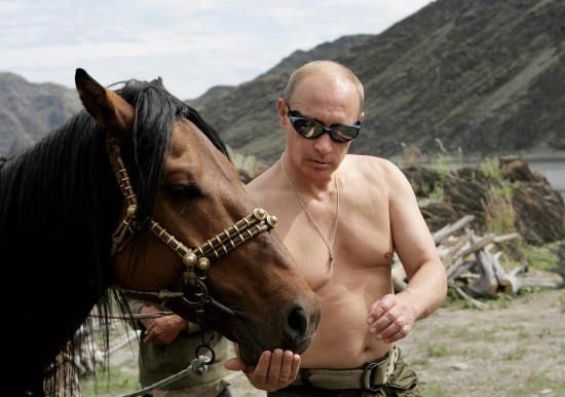 Владимир Путин – современиот Чак Норис