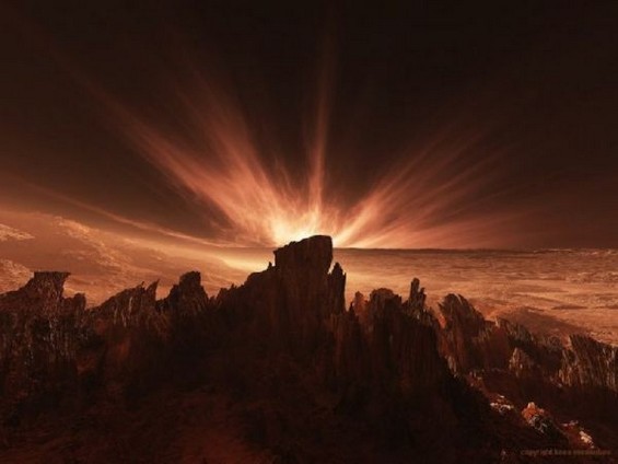 Неверојатни артистички интерпретации на Марс