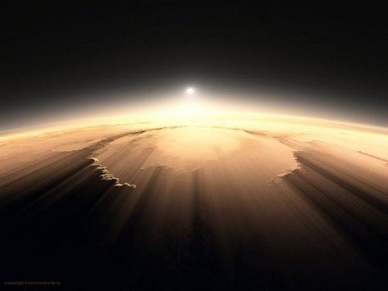 Неверојатни артистички интерпретации на Марс