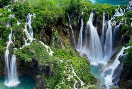 Прекрасниот национален парк Плитвички Езера во Хрватска