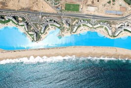 Ви се плива ли во најголемиот базен во светот?