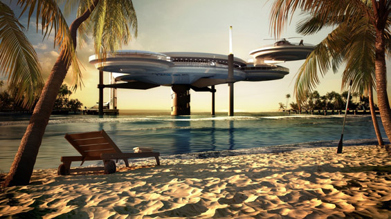 Подводен хотел - чудо на модерната архитектура во Дубаи