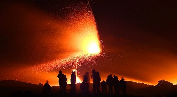 Спектакуларните ерупции на вулканот Етна