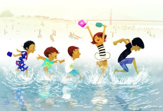 Илустрации од најубавите семејни моменти