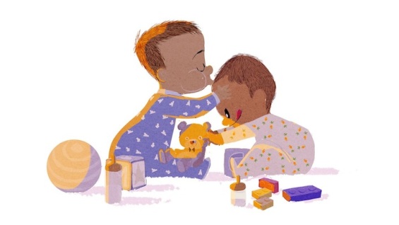 Илустрации од најубавите семејни моменти