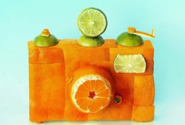 Можете ли да се сликате со овошен фотоапарат?