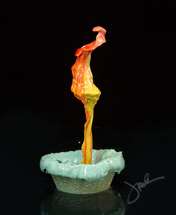 (7) Ликвидни цвеќиња „замрзнати“ во времето Ликвидни цвеќиња „замрзнати“ во времето