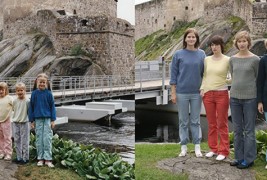 Четири сестри обновуваат фотографии од детството