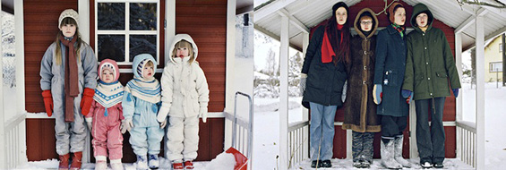 (17) Четири сестри обновуваат фотографии од детството Четири сестри обновуваат фотографии од детството