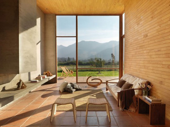 Современи дневни соби со отворен поглед кон надвор