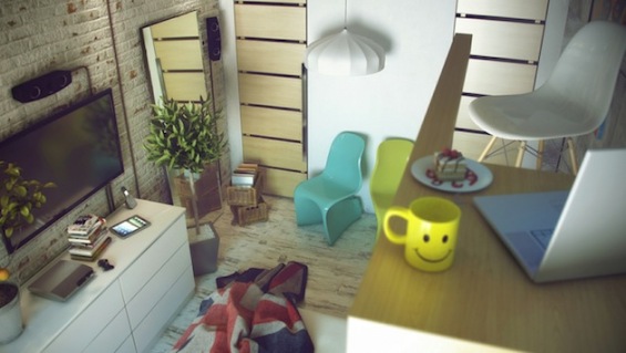 (4) Поткровје за ергенски живот Поткровје за ергенски живот