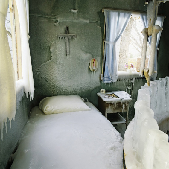 Ледена куќа инспирирана од глобалното затоплување