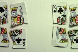 Која карта е вистинска, а која е цртеж?