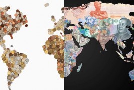 Мапи на светот направени со парите од државите