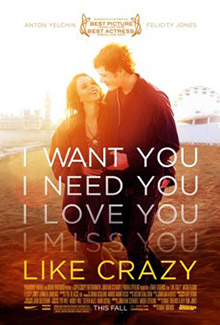 Филм: Лудо вљубени (Like Crazy)
