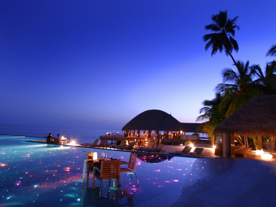 Романтично прибежиште на Малдивите