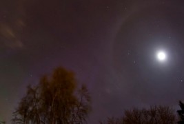 Феноменот ореол околу месечината