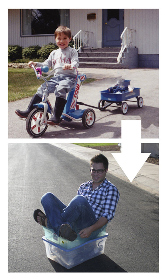 Средба со себеси преку фотографии од детството