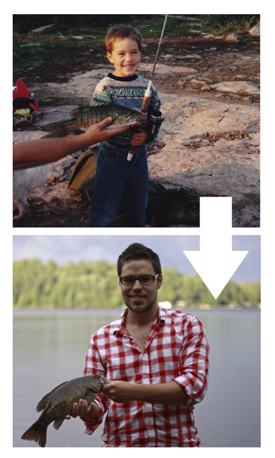 Средба со себеси преку фотографии од детството