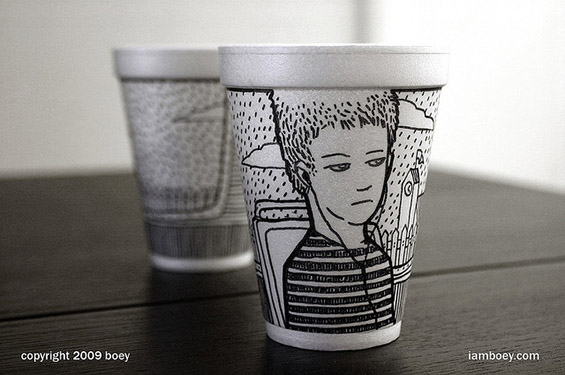 Чаши за кафе кои ја будат креативноста