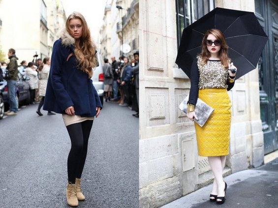 Модата на париските улици