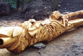 Герила уметност од дрво