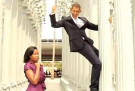 И Обама заигра во Гангам Стил?