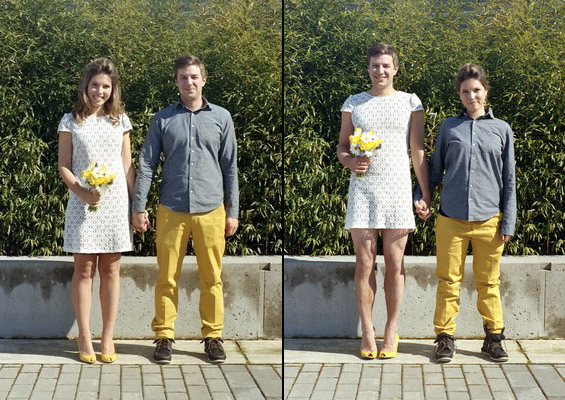 (1) Кога љубовните двојки ќе си ги заменат улогите и облеката Кога љубовните двојки ќе си ги заменат улогите и облеката