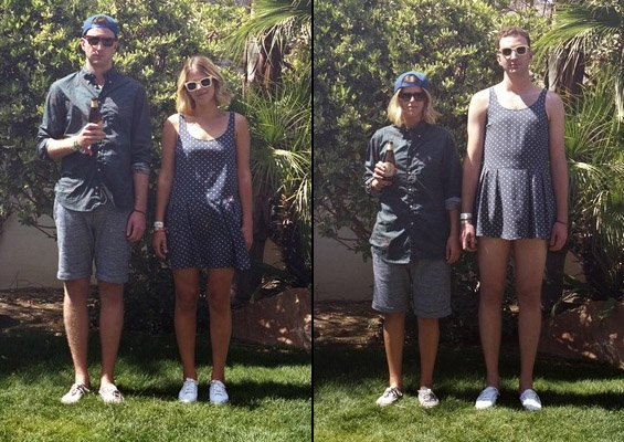 (12) Кога љубовните двојки ќе си ги заменат улогите и облеката Кога љубовните двојки ќе си ги заменат улогите и облеката