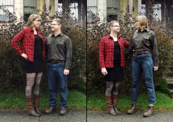 (13) Кога љубовните двојки ќе си ги заменат улогите и облеката Кога љубовните двојки ќе си ги заменат улогите и облеката