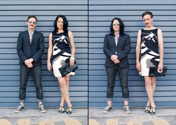 (4) Кога љубовните двојки ќе си ги заменат улогите и облеката Кога љубовните двојки ќе си ги заменат улогите и облеката