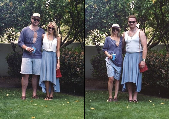 (6) Кога љубовните двојки ќе си ги заменат улогите и облеката Кога љубовните двојки ќе си ги заменат улогите и облеката